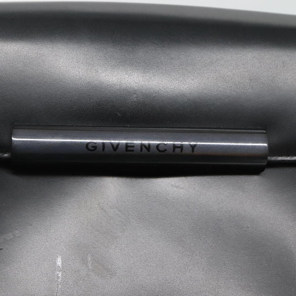 GIVENCHY Shoulder Bag Leather Black Auth am5639