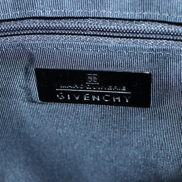 GIVENCHY Shoulder Bag Leather Black Auth am5639