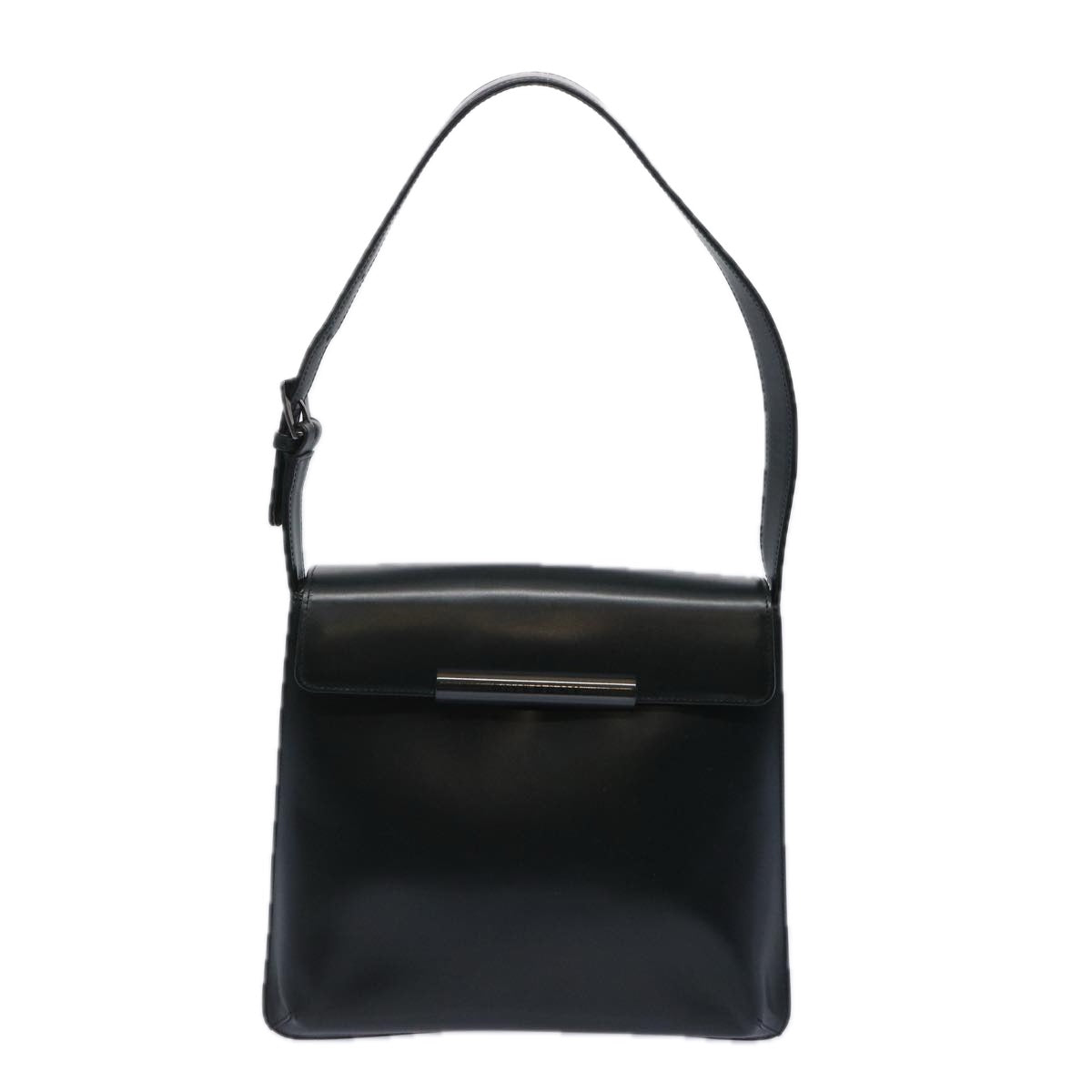 GIVENCHY Shoulder Bag Leather Black Auth am5639