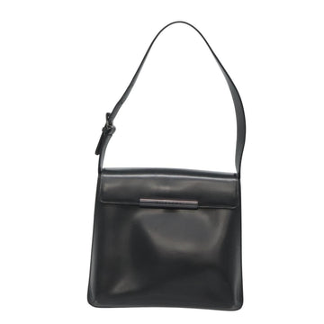 GIVENCHY Shoulder Bag Leather Black Auth am5639 - 0