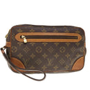 LOUIS VUITTON Monogram Marly Dragonne GM Clutch Bag Vintage M51825 Auth am5645-1