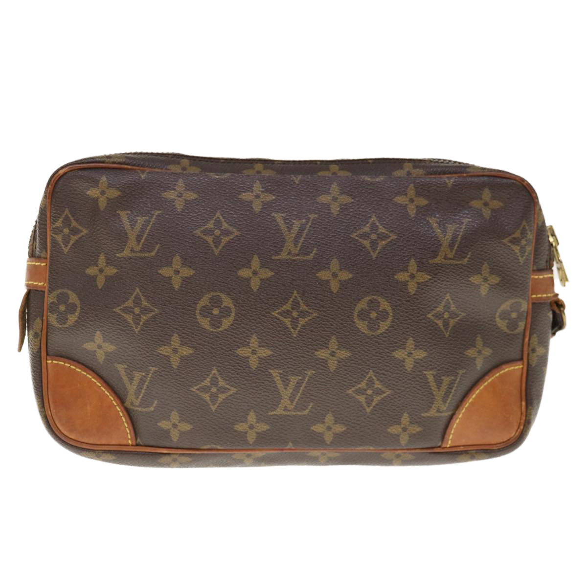 LOUIS VUITTON Monogram Marly Dragonne GM Clutch Bag Vintage M51825 Auth am5645 - 0