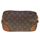 LOUIS VUITTON Monogram Marly Dragonne GM Clutch Bag Vintage M51825 Auth am5645-2