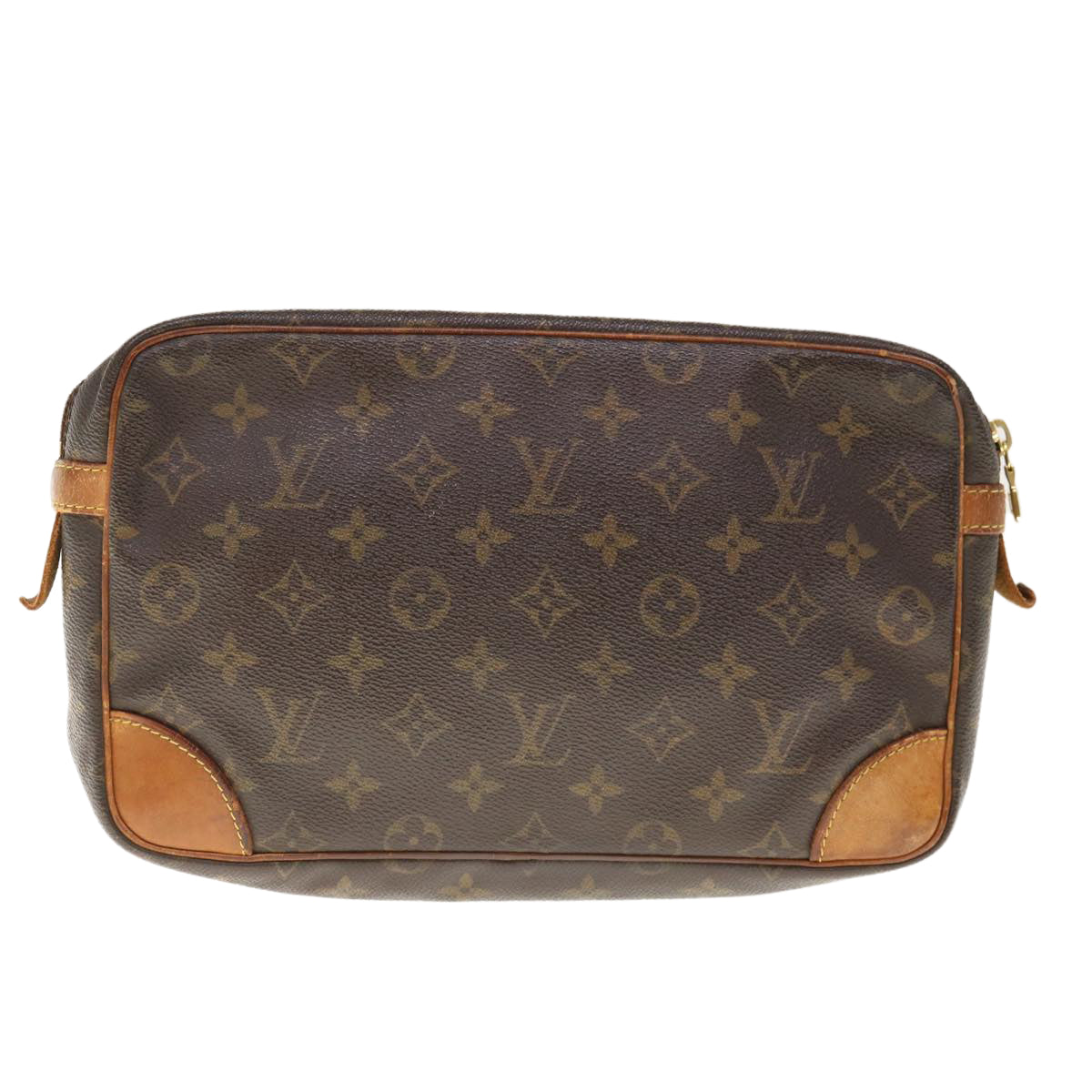 LOUIS VUITTON Monogram Compiegne 28 Clutch Bag M51845 LV Auth am5647 - 0