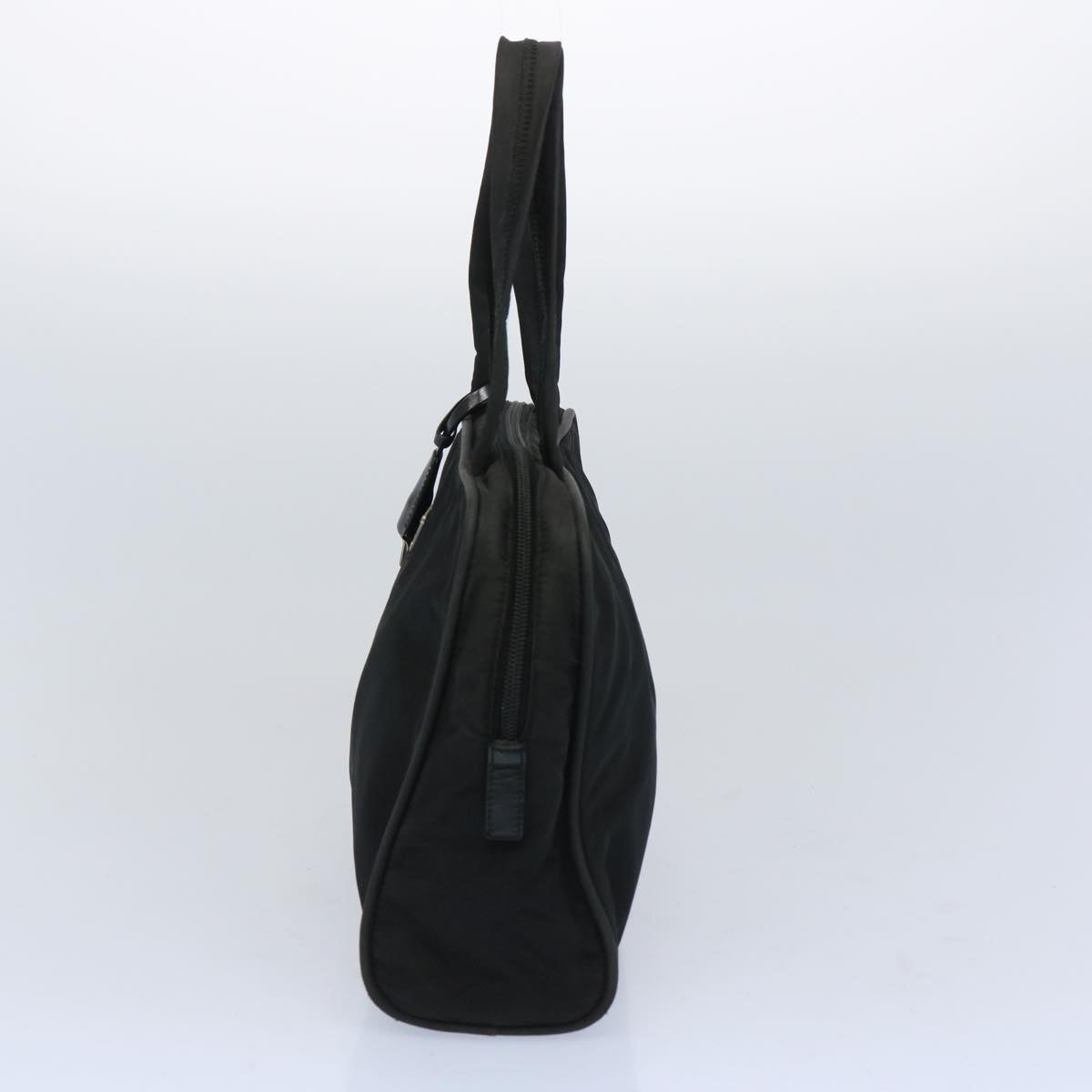 PRADA Hand Bag Nylon Black Auth am5650