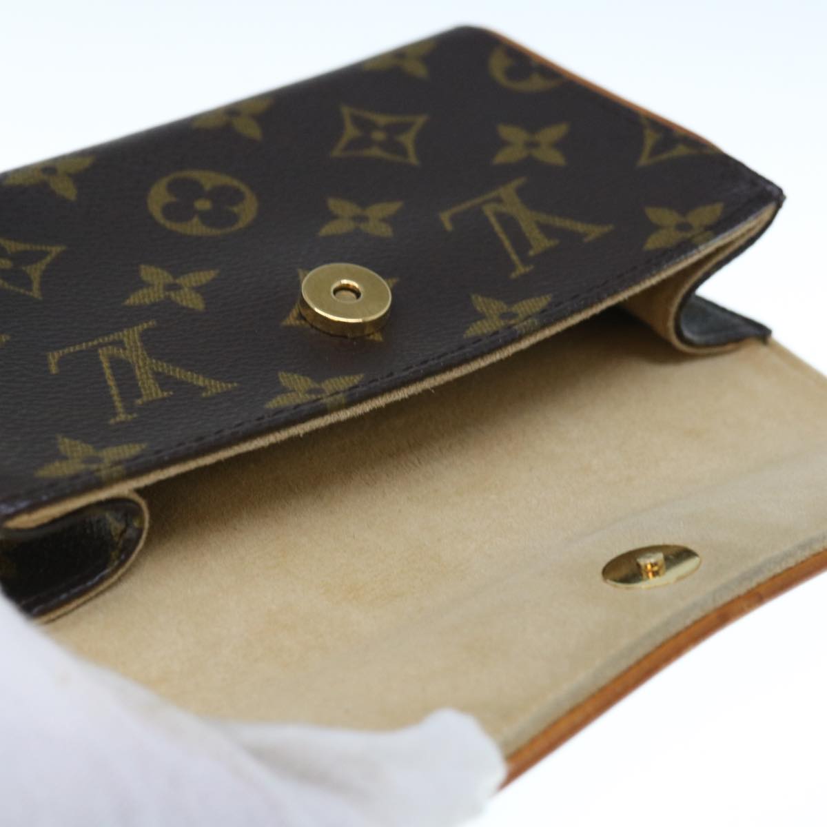 LOUIS VUITTON Monogram Pochette Florentine Waist bag M51855 LV Auth am5655