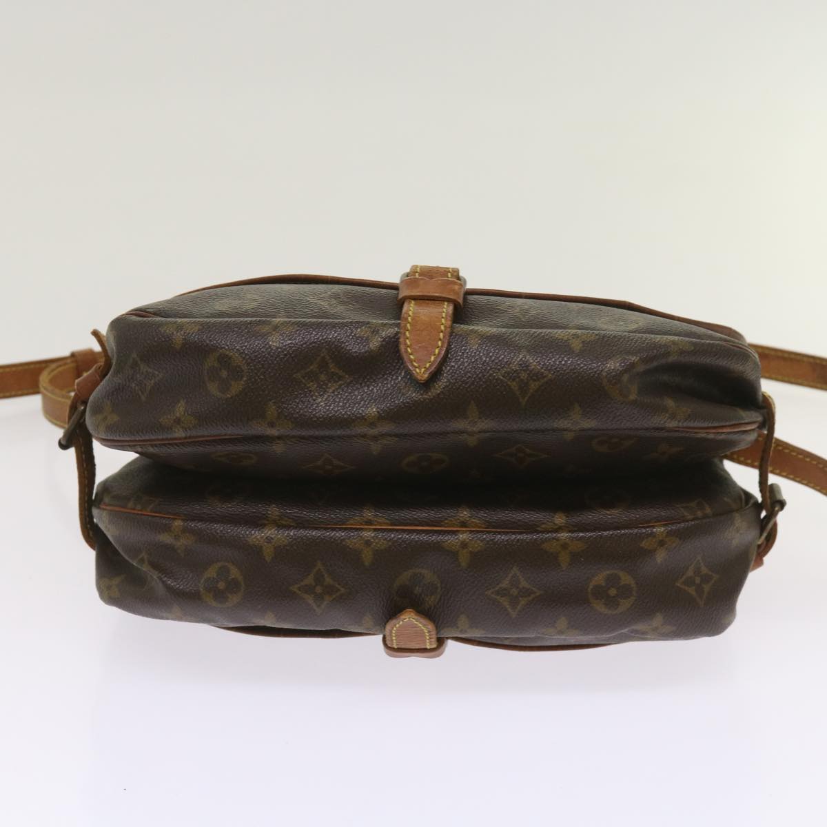 LOUIS VUITTON Monogram Saumur 30 Shoulder Bag M42256 LV Auth am5659