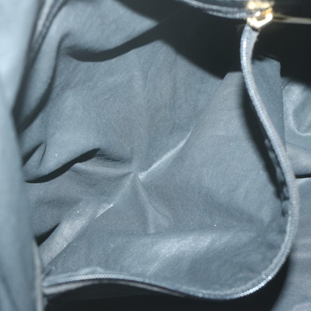 BOTTEGAVENETA INTRECCIATO Hand Bag Leather Black Auth am5660