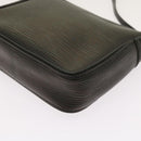 LOUIS VUITTON Epi Trousse Makeup Pouch SPO Black LV Auth am5671A-16