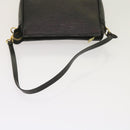 LOUIS VUITTON Epi Trousse Makeup Pouch SPO Black LV Auth am5671A-7
