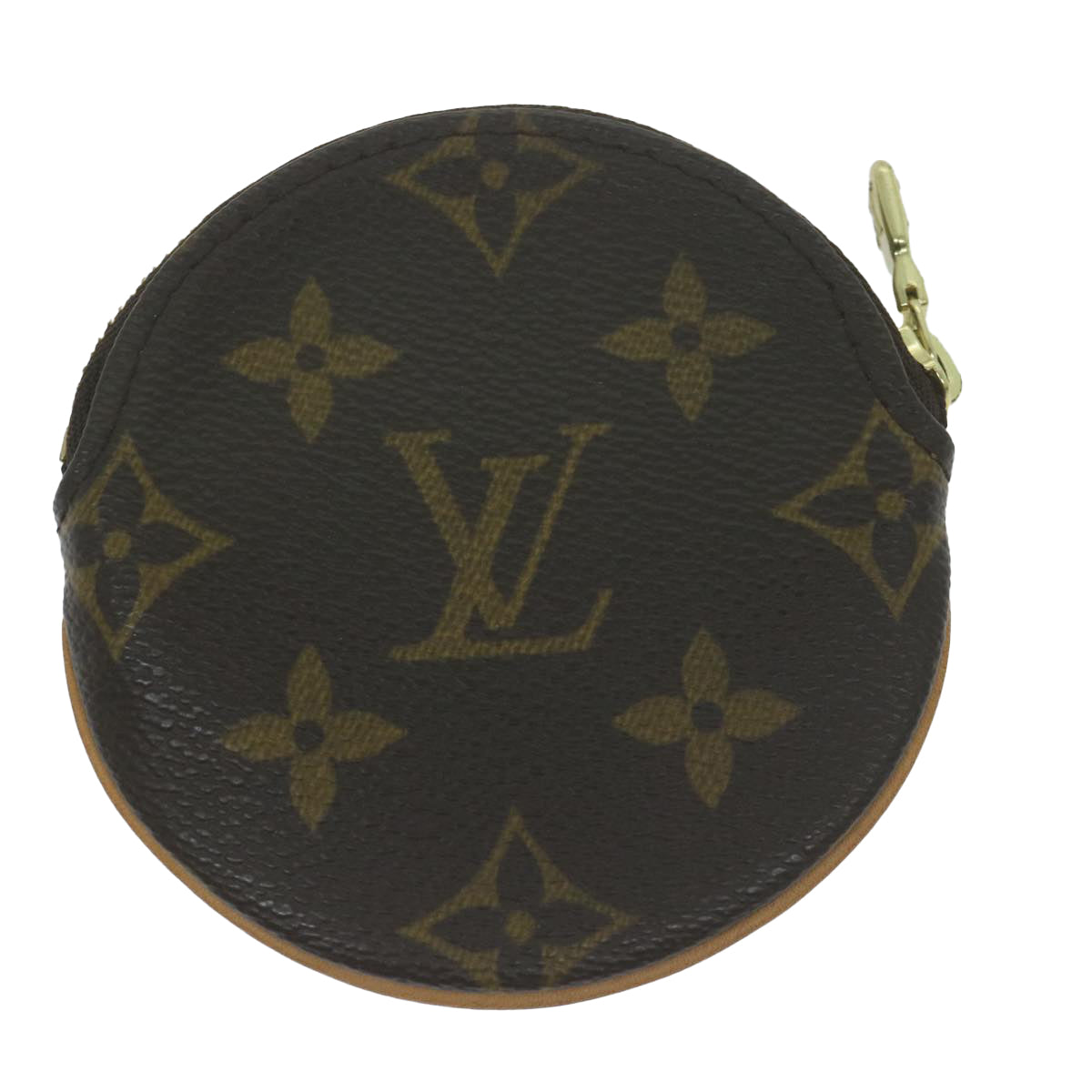 LOUIS VUITTON Monogram Porte Monnaie Rond Coin Purse M61926 LV Auth am5673 - 0