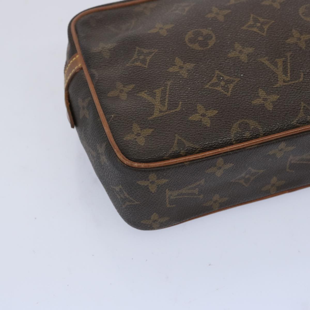 LOUIS VUITTON Monogram Compiegne 23 Clutch Bag M51847 LV Auth am5682