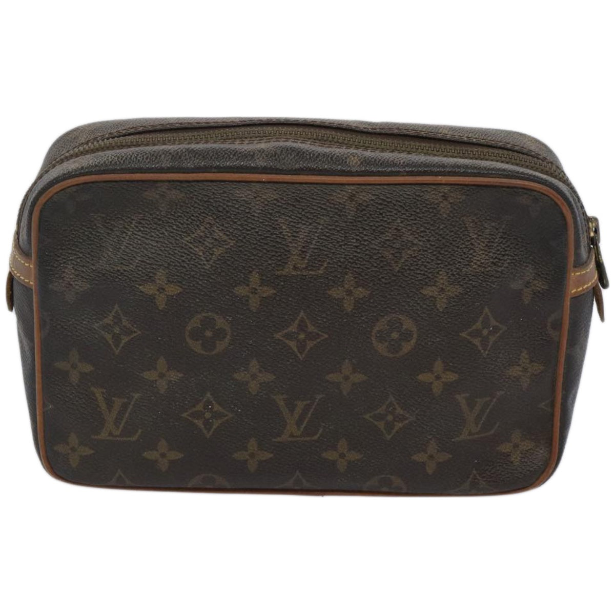 LOUIS VUITTON Monogram Compiegne 23 Clutch Bag M51847 LV Auth am5682 - 0