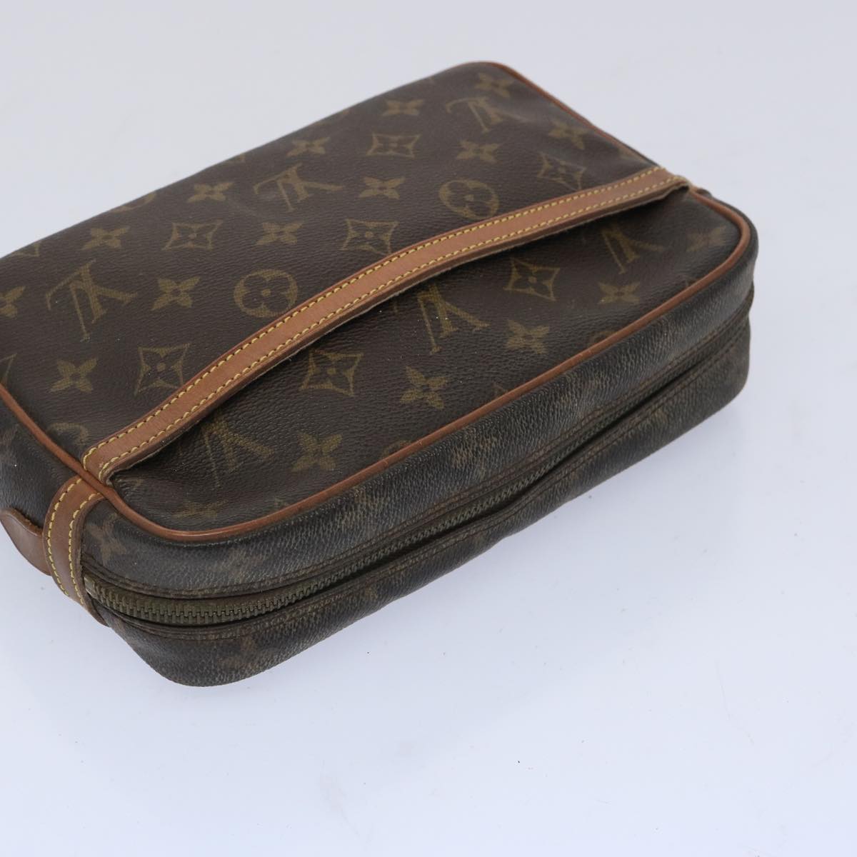 LOUIS VUITTON Monogram Compiegne 23 Clutch Bag M51847 LV Auth am5682