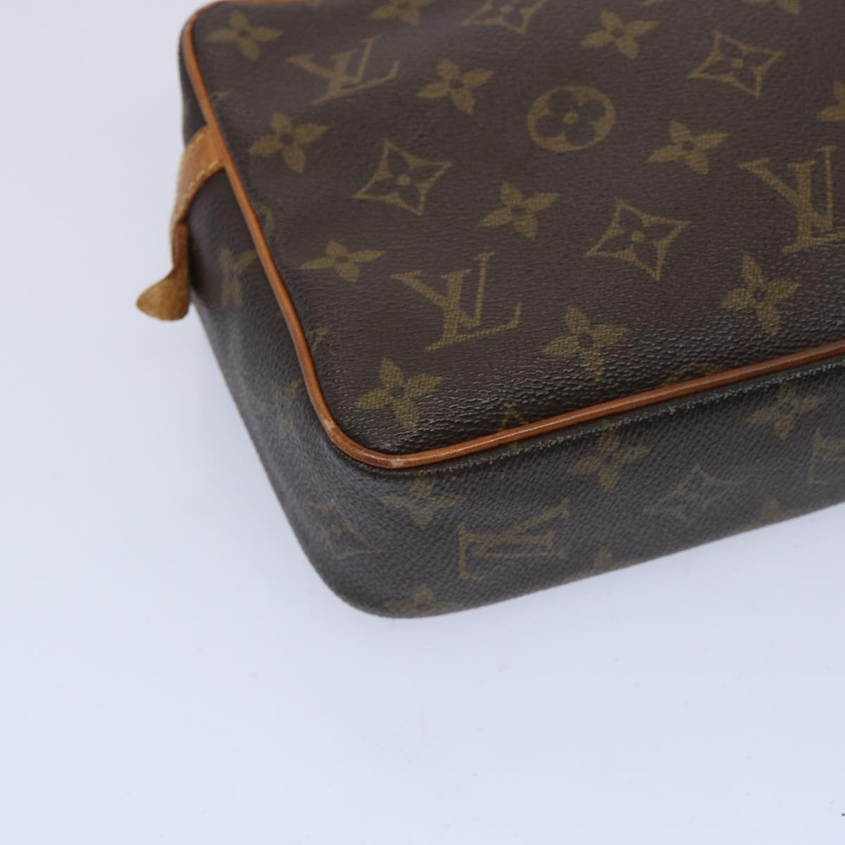 LOUIS VUITTON Monogram Compiegne 23 Clutch Bag M51847 LV Auth am5683