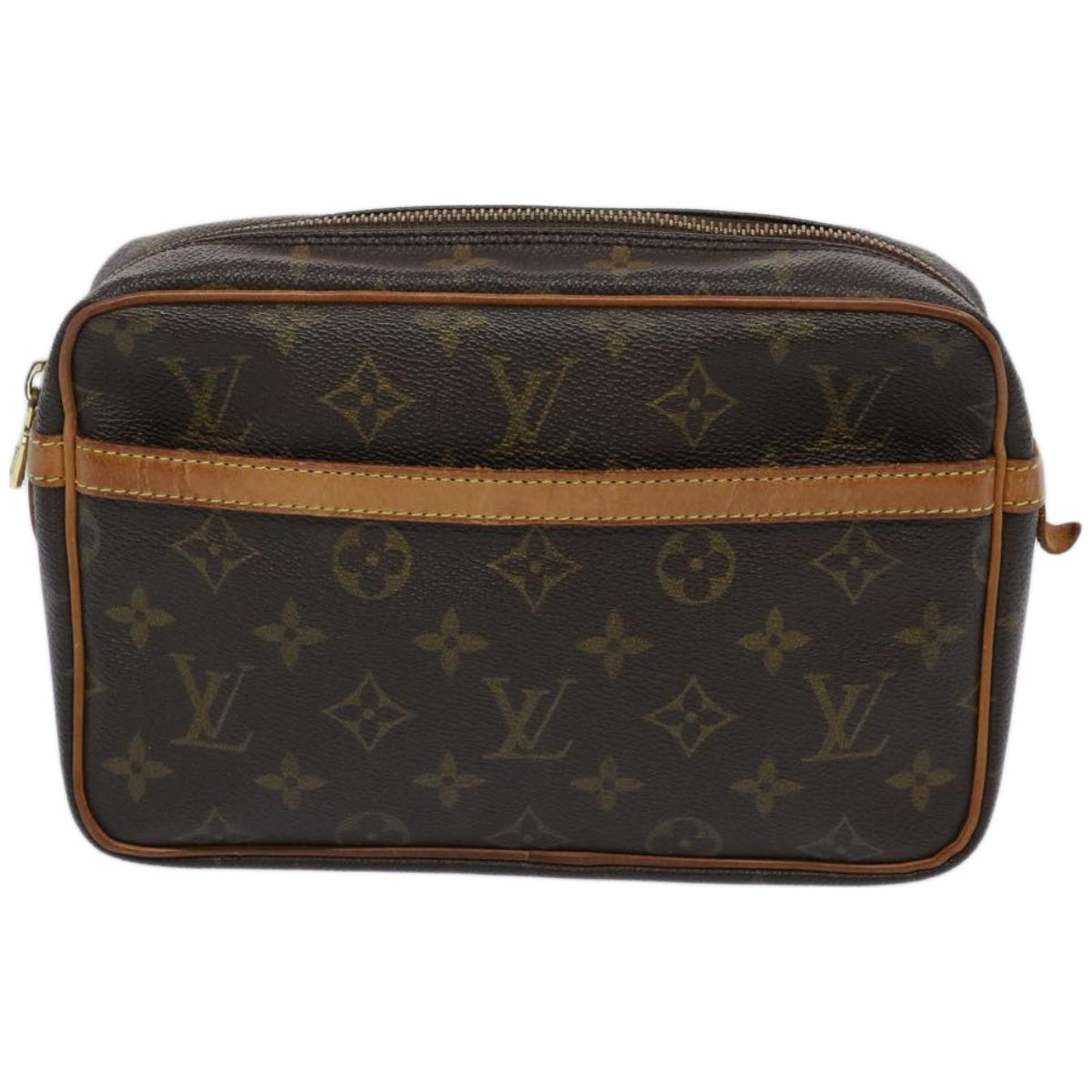 LOUIS VUITTON Monogram Compiegne 23 Clutch Bag M51847 LV Auth am5683 - 0