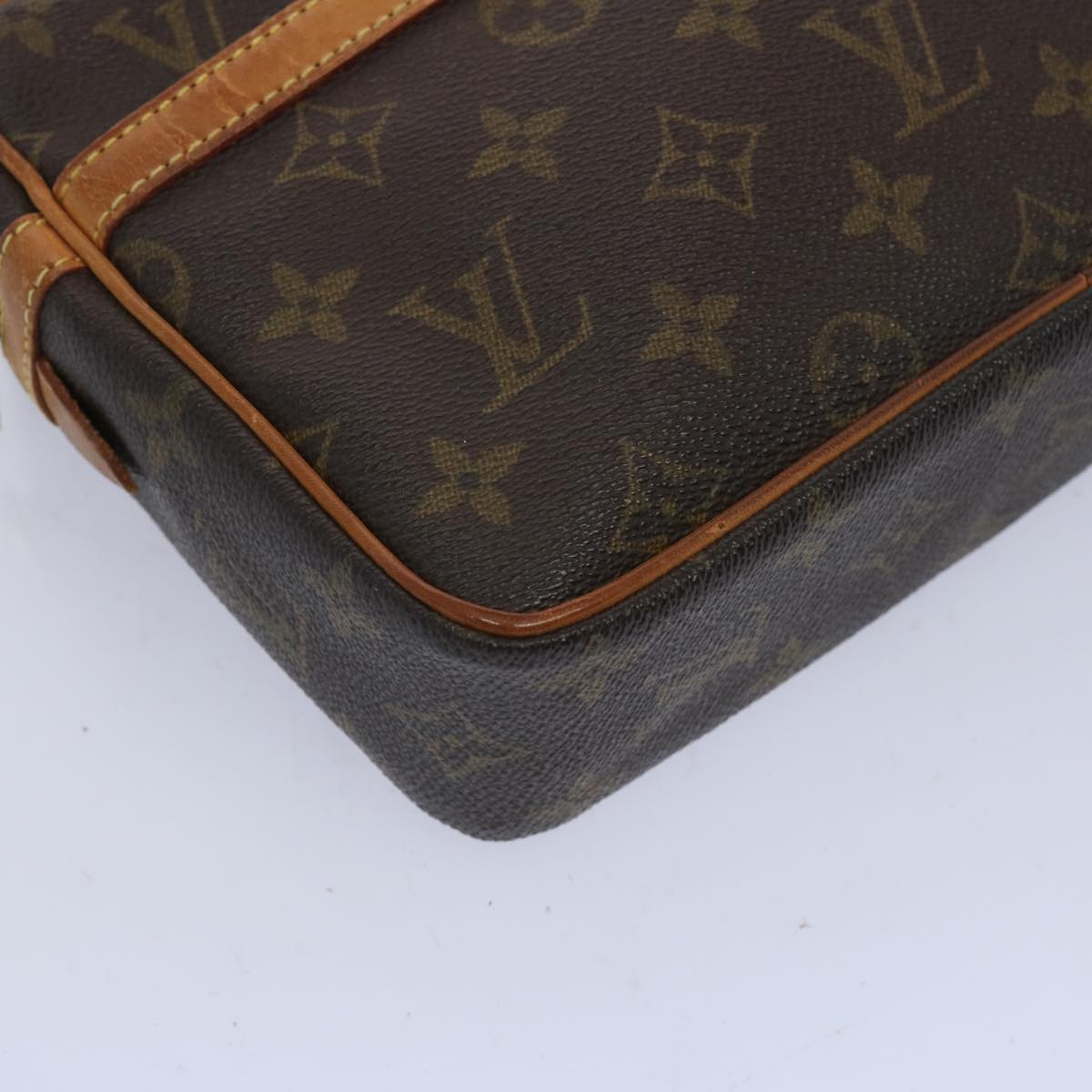 LOUIS VUITTON Monogram Compiegne 23 Clutch Bag M51847 LV Auth am5683