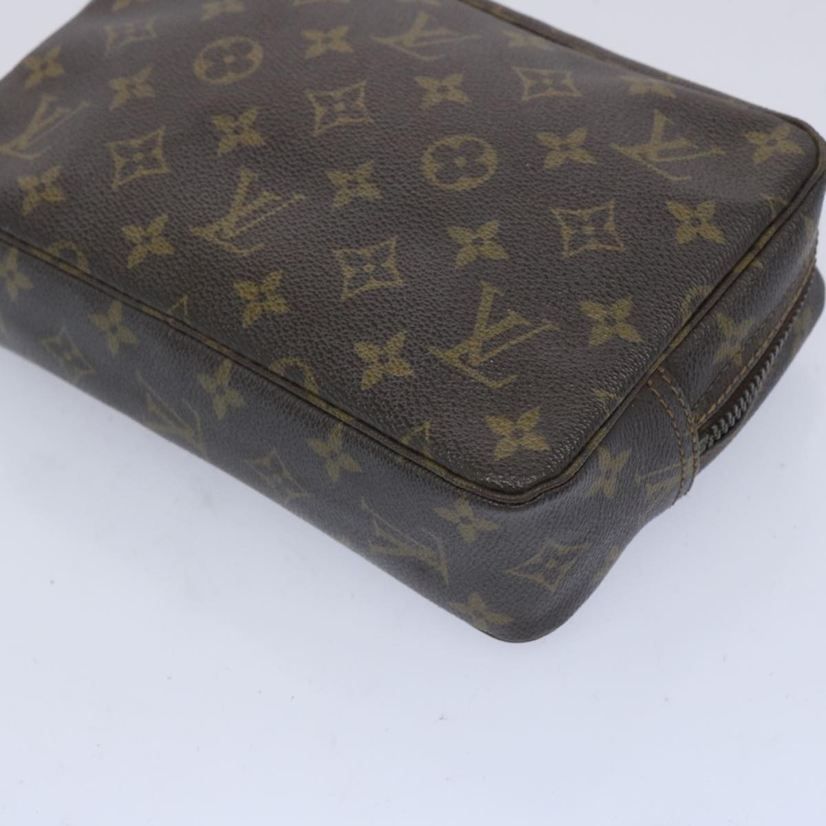 LOUIS VUITTON Monogram Trousse Toilette 23 Clutch Bag M47524 LV Auth am5684