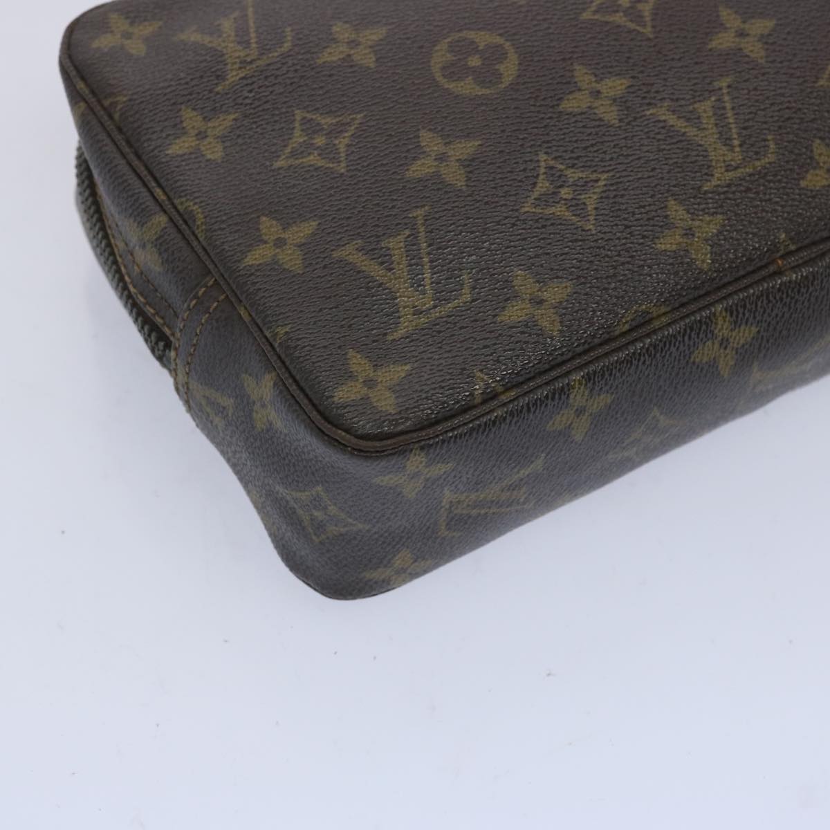 LOUIS VUITTON Monogram Trousse Toilette 23 Clutch Bag M47524 LV Auth am5684