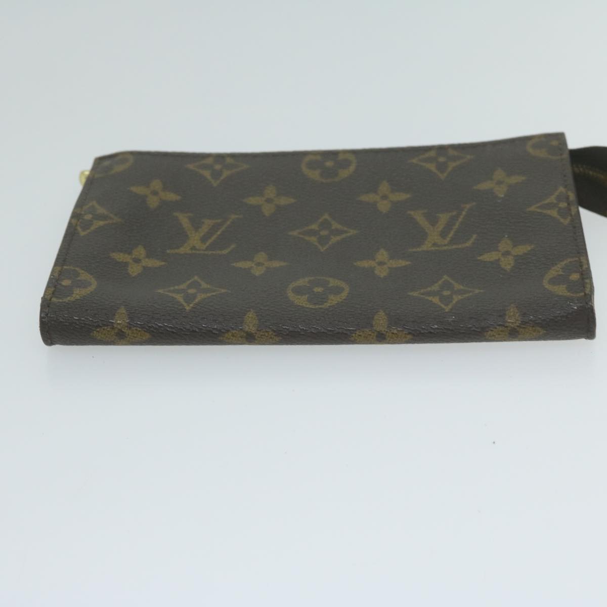 LOUIS VUITTON Monogram Pouch Clutch Bag 3Set LV Auth am5685