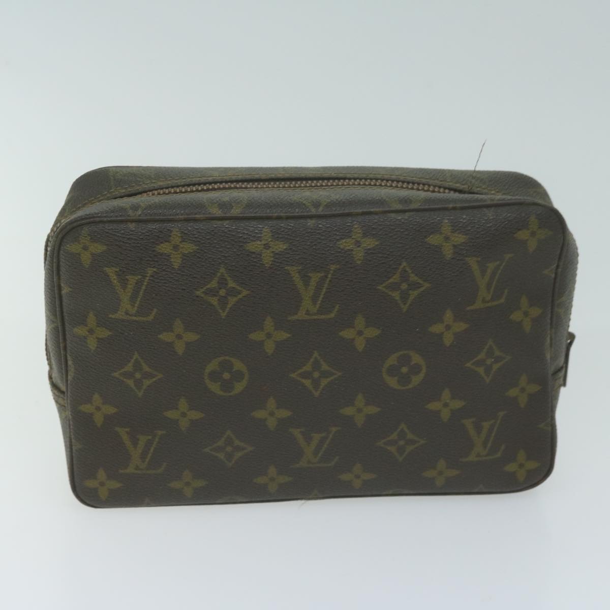 LOUIS VUITTON Monogram Pouch Clutch Bag 3Set LV Auth am5685