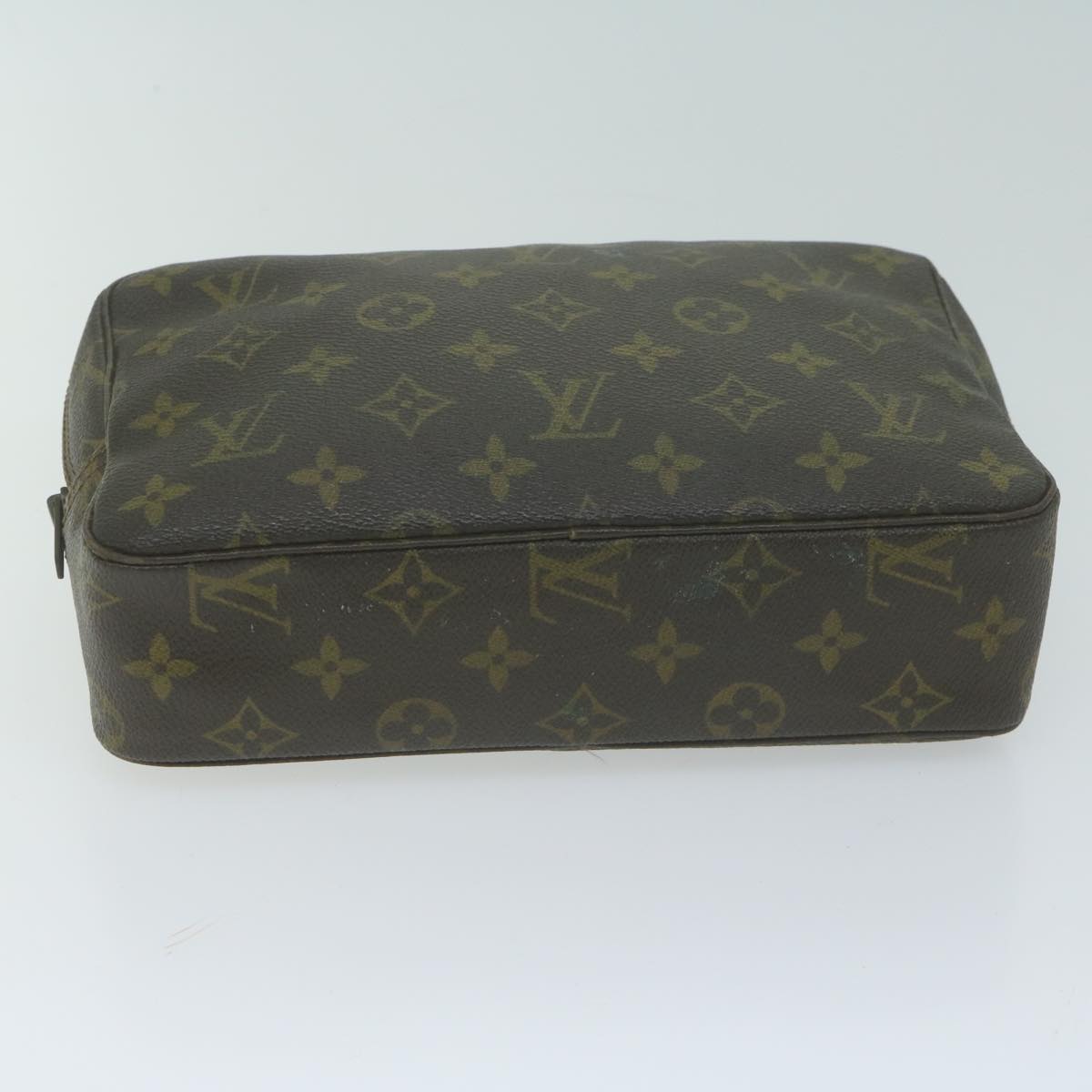 LOUIS VUITTON Monogram Pouch Clutch Bag 3Set LV Auth am5685