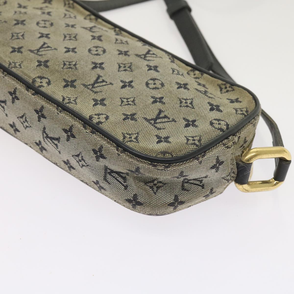 LOUIS VUITTON Monogram Mini Juliet MM Shoulder Bag Blue M92004 LV Auth am5687