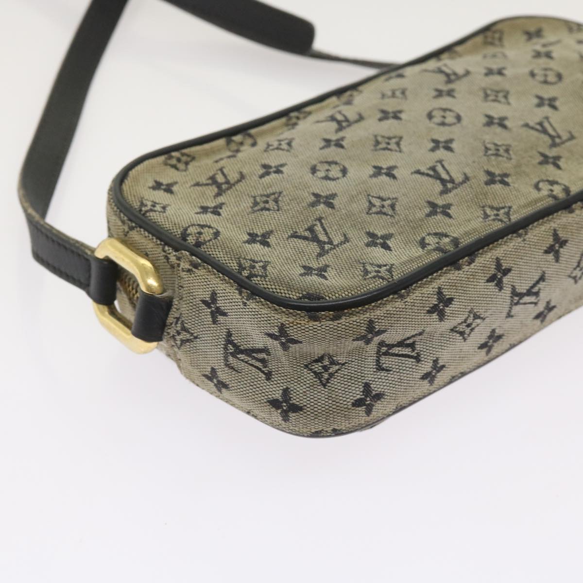 LOUIS VUITTON Monogram Mini Juliet MM Shoulder Bag Blue M92004 LV Auth am5687