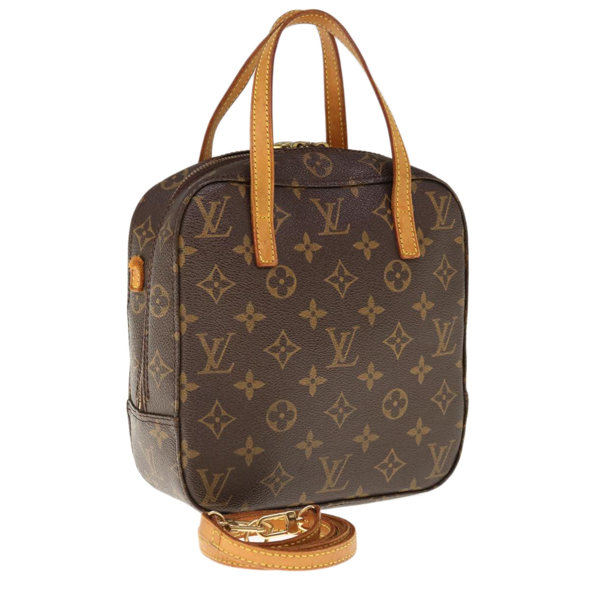 LOUIS VUITTON Monogram Spontini Hand Bag 2way M47500 LV Auth am5695