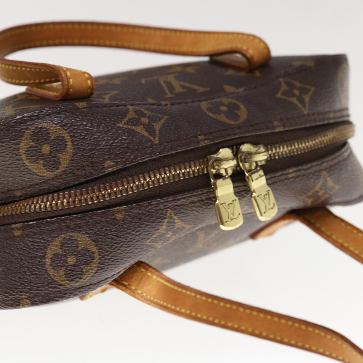 LOUIS VUITTON Monogram Spontini Hand Bag 2way M47500 LV Auth am5695