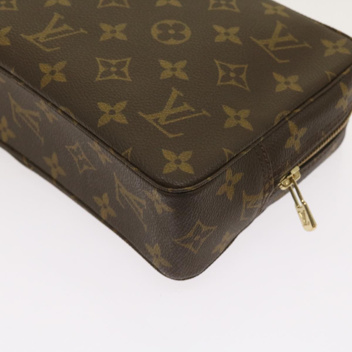 LOUIS VUITTON Monogram Trousse Toilette 23 Clutch Bag M47524 LV Auth am5696