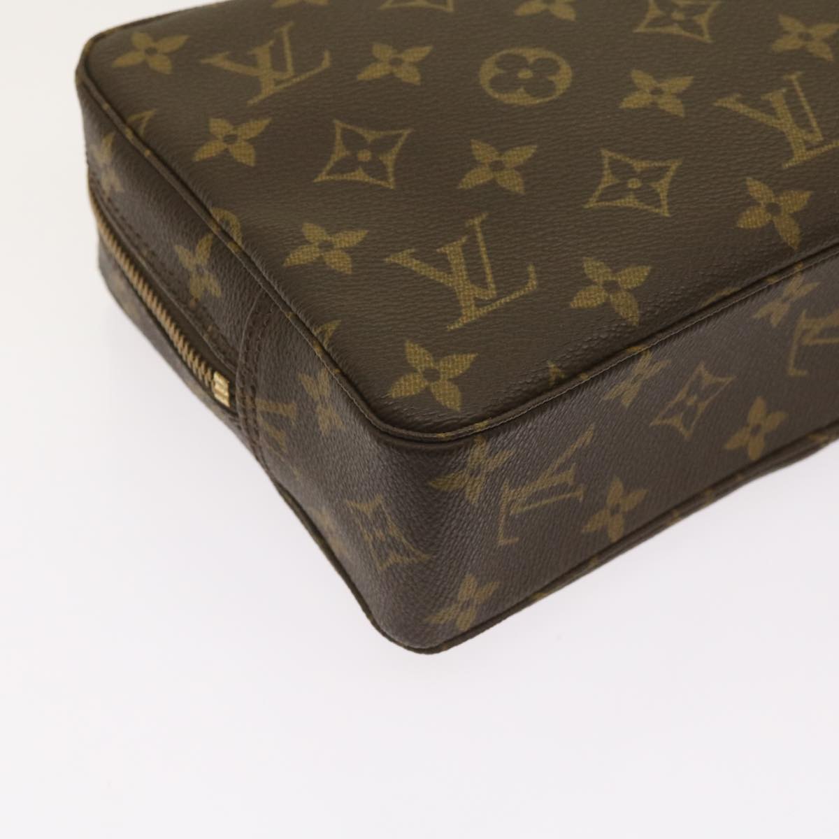 LOUIS VUITTON Monogram Trousse Toilette 23 Clutch Bag M47524 LV Auth am5696