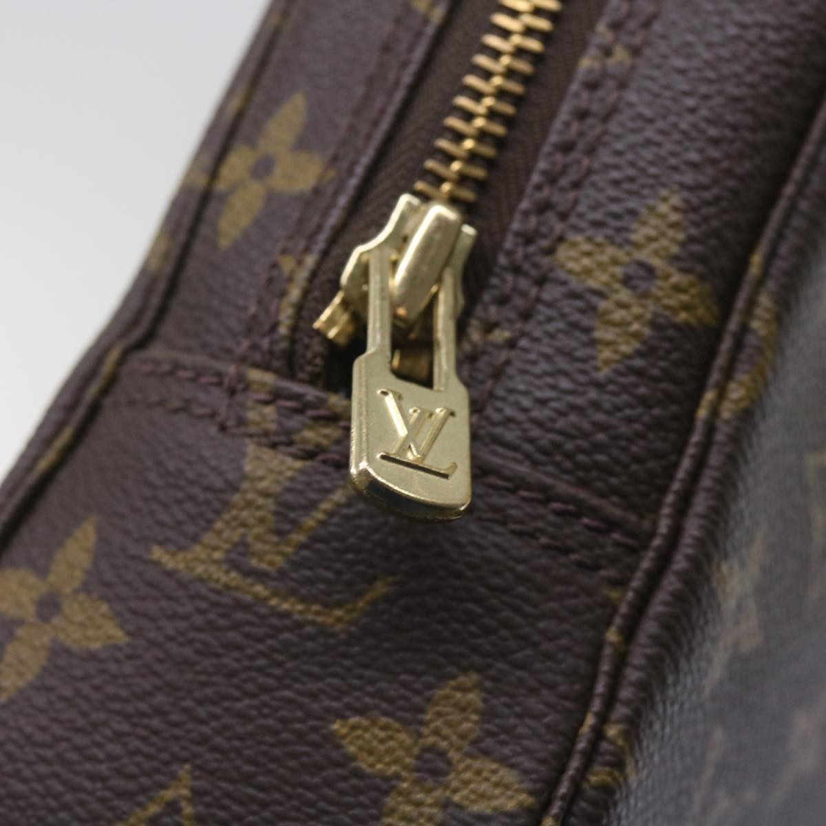 LOUIS VUITTON Monogram Trousse Toilette 23 Clutch Bag M47524 LV Auth am5696