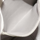 Christian Dior Tote Bag Leather White Auth am5702-17