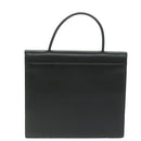 GIVENCHY Hand Bag Leather Black Auth am5705-2
