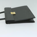 GIVENCHY Hand Bag Leather Black Auth am5705-3