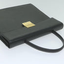 GIVENCHY Hand Bag Leather Black Auth am5705-5