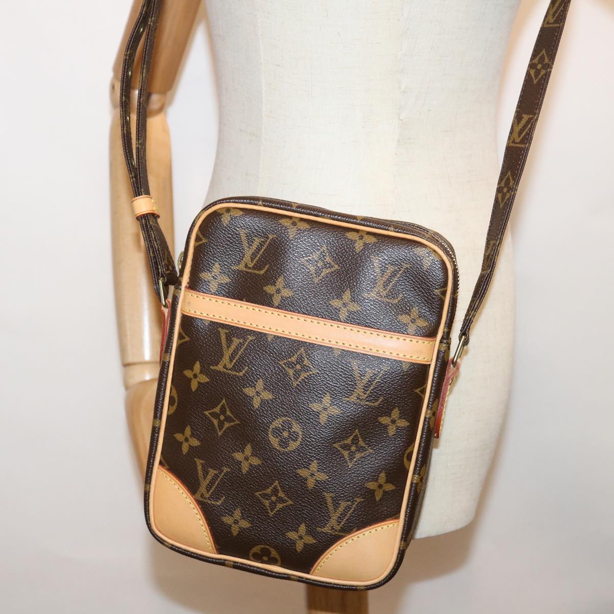 LOUIS VUITTON Monogram Danube Shoulder Bag M45266 LV Auth am5706A