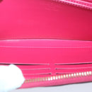 LOUIS VUITTON Monogram Vernis Zippy Wallet Pink M93058 LV Auth am5708-18