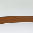 HERMES Constance Belt Leather 35.4"""" Dark Brown Auth am5720-11