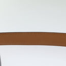 HERMES Constance Belt Leather 35.4"""" Dark Brown Auth am5720-12