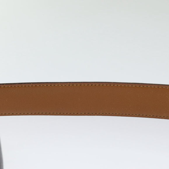 HERMES Constance Belt Leather 35.4"""" Dark Brown Auth am5720