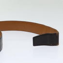 HERMES Constance Belt Leather 35.4"""" Dark Brown Auth am5720-13