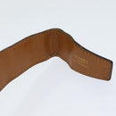 HERMES Constance Belt Leather 35.4"""" Dark Brown Auth am5720-14