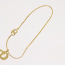 Christian Dior Bracelet Necklace 2Set Gold Auth am5729-12