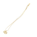 Christian Dior Bracelet Necklace 2Set Gold Auth am5729-2
