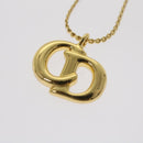 Christian Dior Bracelet Necklace 2Set Gold Auth am5729-3