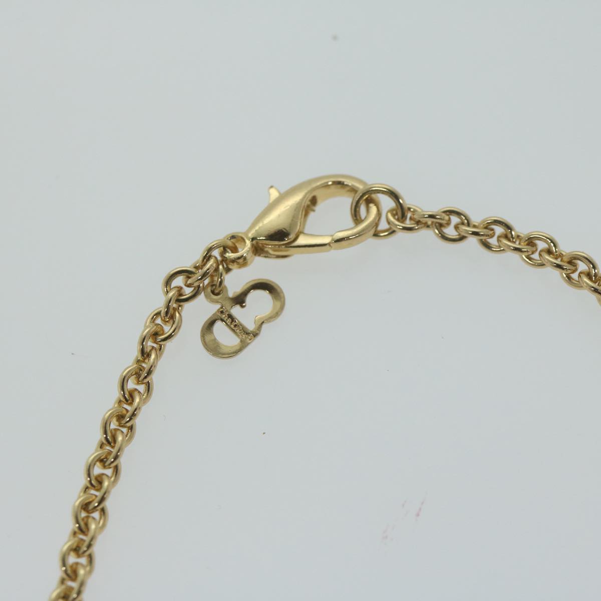 Christian Dior Necklace metal Gold Auth am5730