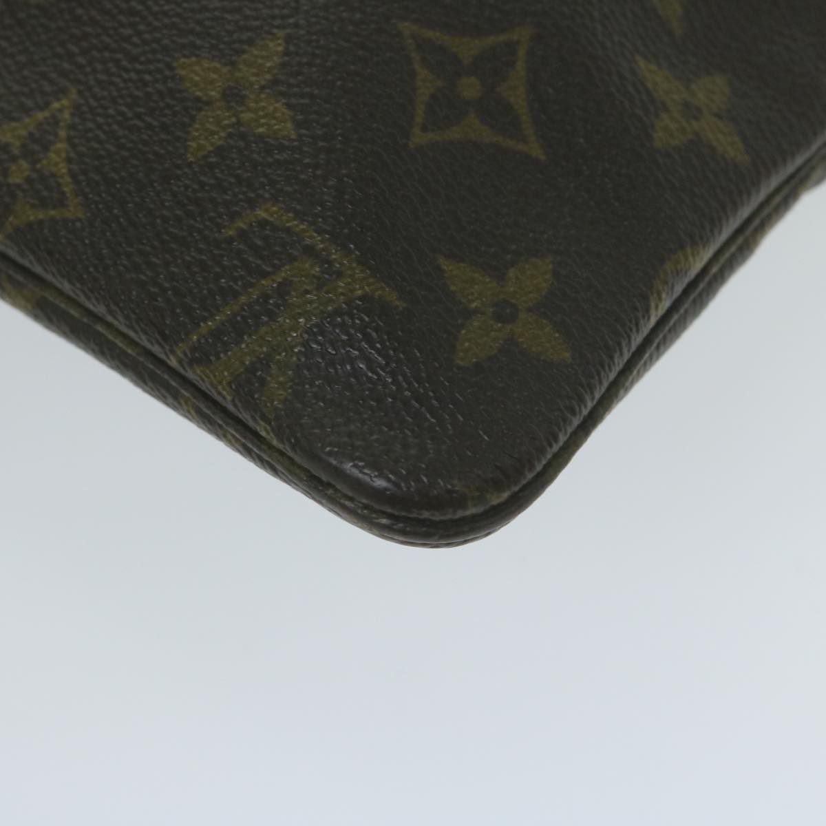 LOUIS VUITTON Monogram Pochette Priant Clutch Bag M51805 LV Auth am5733