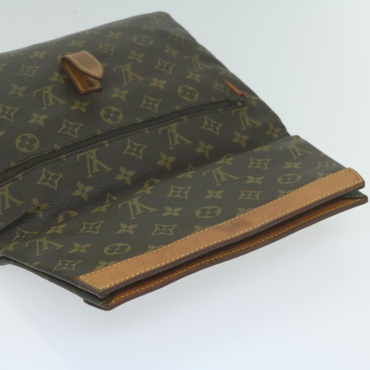 LOUIS VUITTON Monogram Pochette Priant Clutch Bag M51805 LV Auth am5733